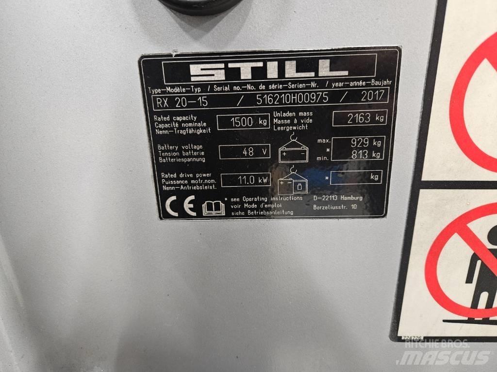 Still RX 20-15 Elektromos targoncák