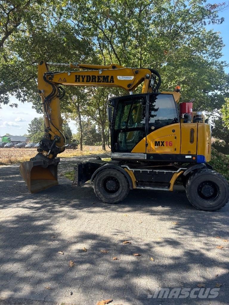 Hydrema MX 16 Gumikerekes kotrók