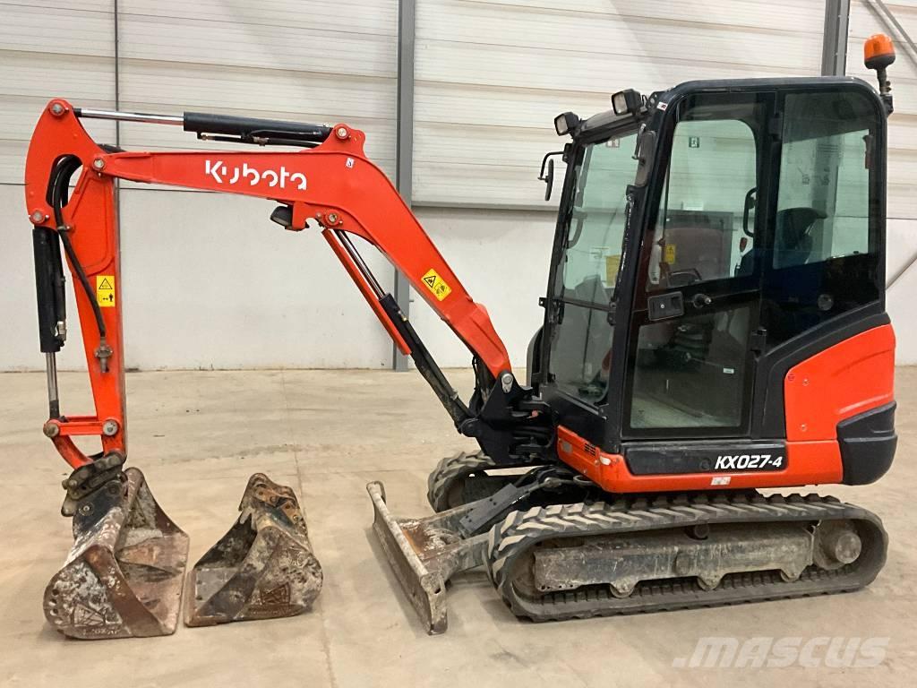 Kubota KX 027-4 Mini kotrók < 7t