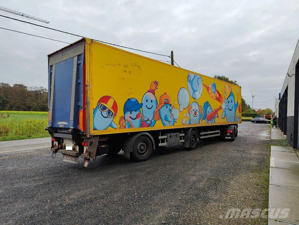 Renders X-Steering Dobozos félpótkocsik