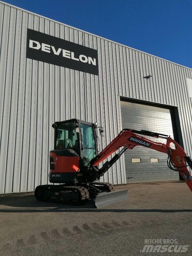 Doosan DX 27 Z Mini kotrók < 7t