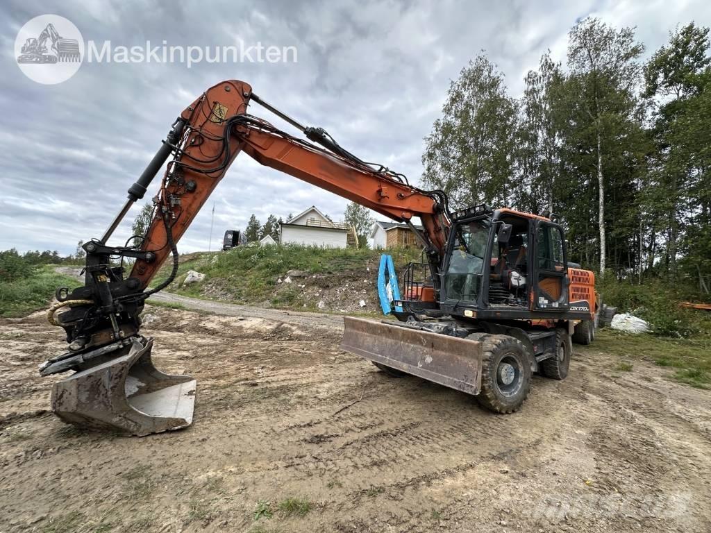 Doosan DX 170 W Gumikerekes kotrók