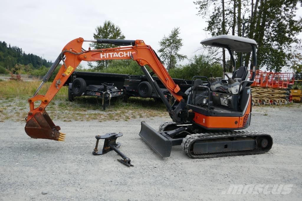 Hitachi ZX 30 U-3 Mini kotrók < 7t