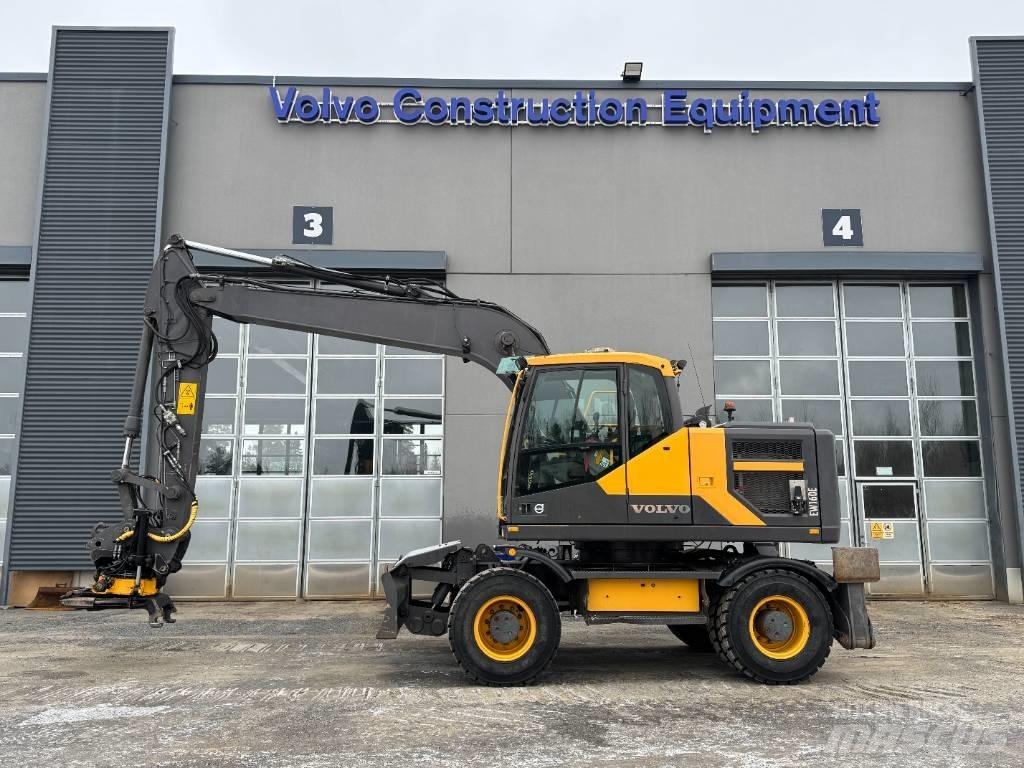 Volvo EW 160 Gumikerekes kotrók