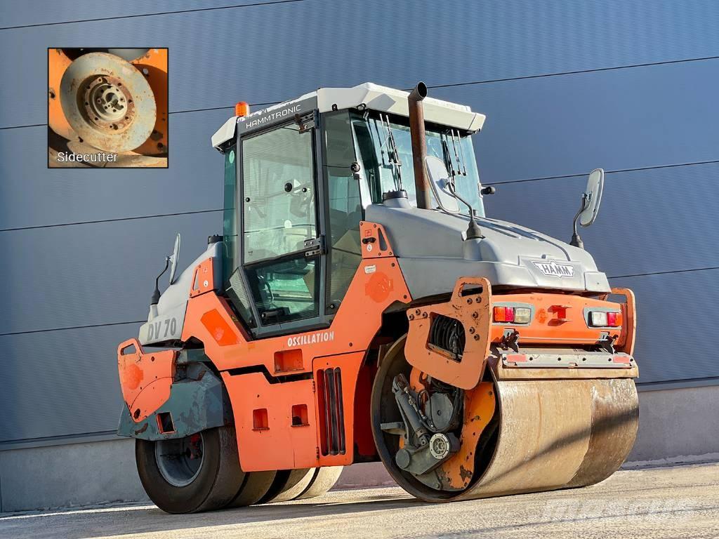 Hamm DV 70 TO Kombinált hengerek