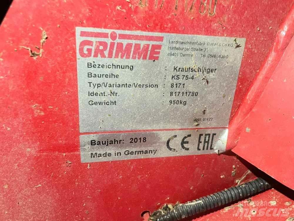 Grimme KS 75-4 Burgonyagépek - Egyebek