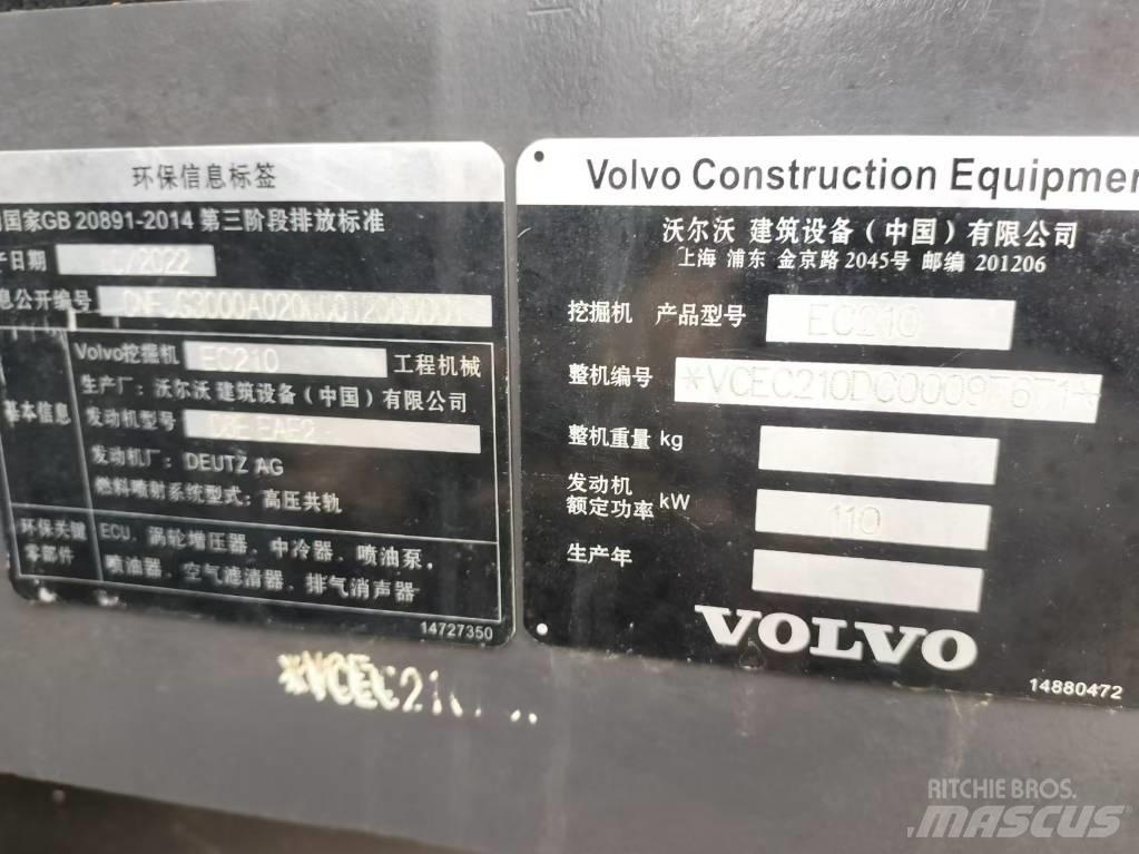 Volvo EC 210 Lánctalpas kotrók