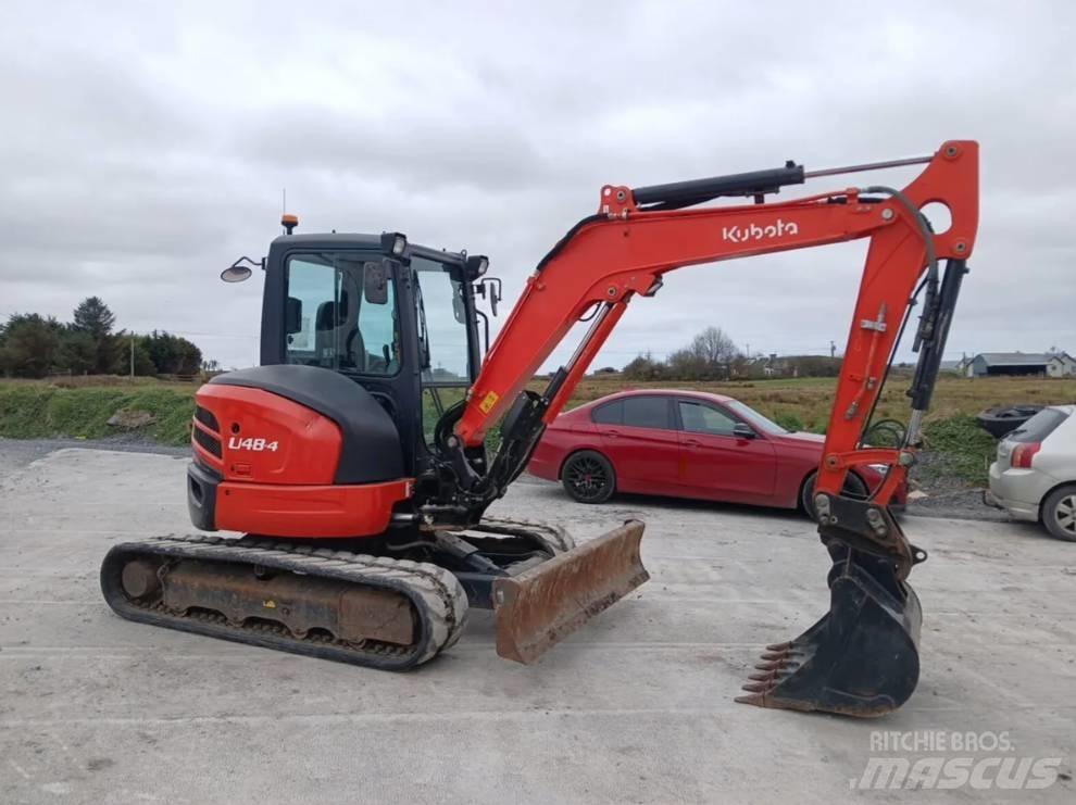 Kubota U 48-4 Mini kotrók < 7t