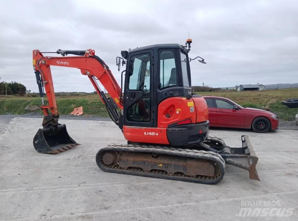 Kubota U 48-4 Mini kotrók < 7t