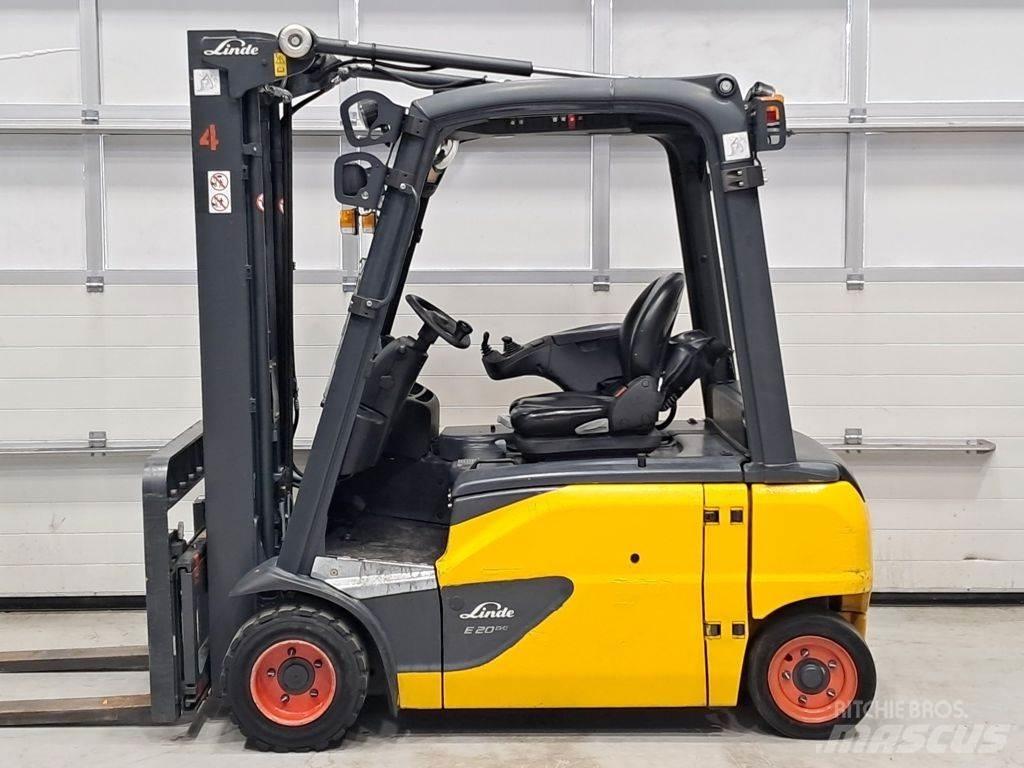Linde E20PL-02 Elektromos targoncák