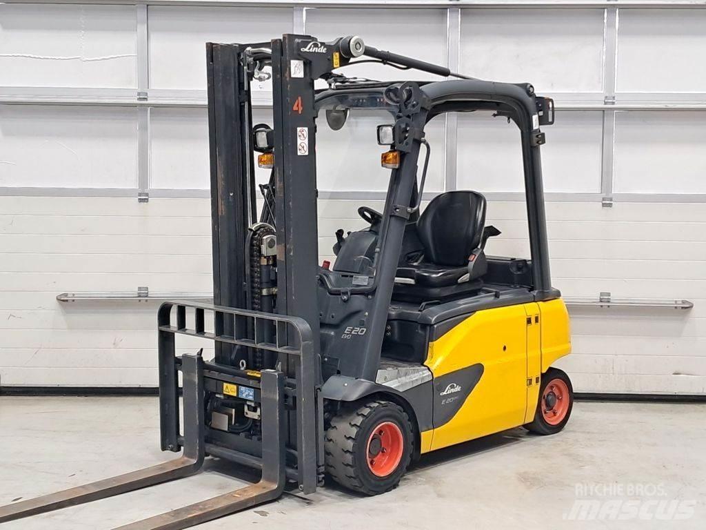 Linde E20PL-02 Elektromos targoncák