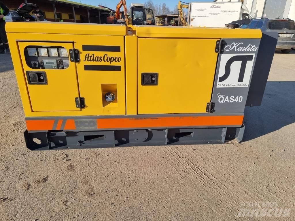 Atlas Copco QAS 40 Dízel áramfejlesztők