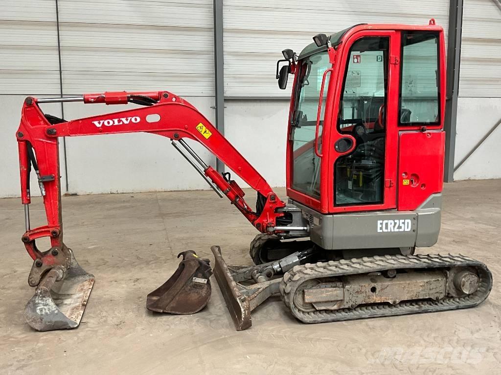 Volvo ECR 25 D Mini kotrók < 7t
