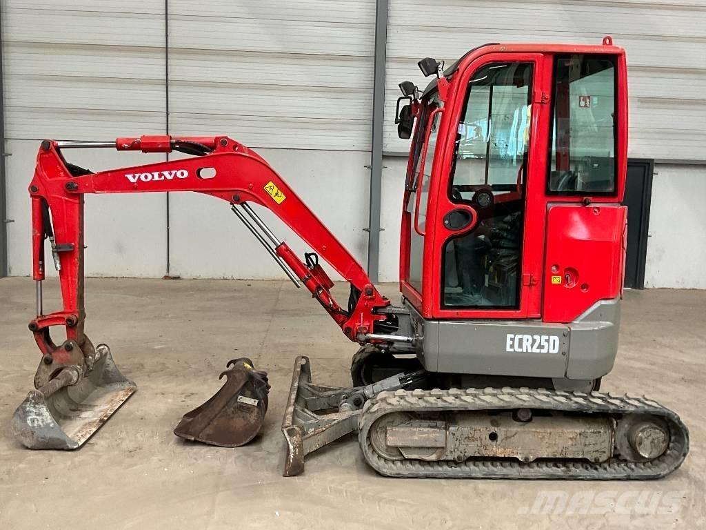 Volvo ECR 25 D Mini kotrók < 7t
