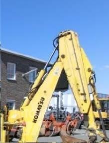 Komatsu WB97 Lanças Alváz és felfüggesztés
