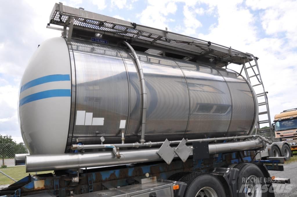  Tank Rostfri Üzemanyag tartályok