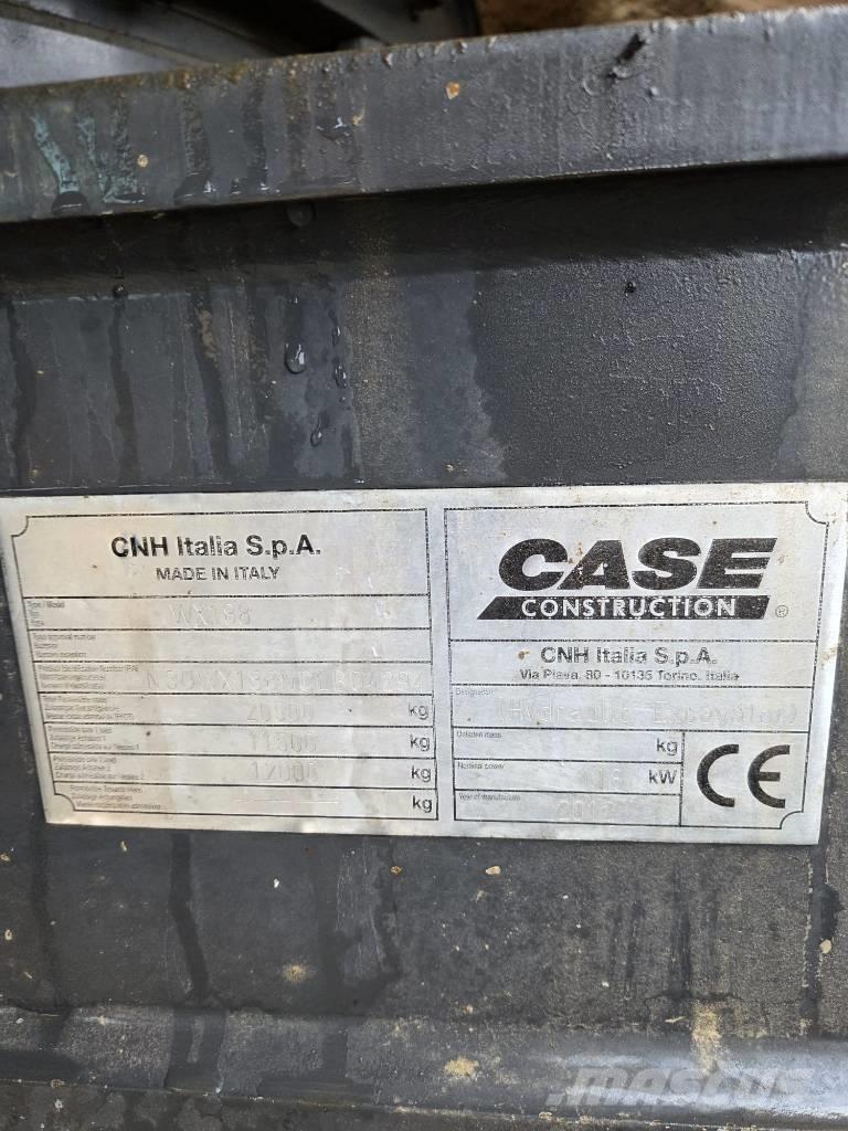 CASE WX 188 Speciális kotrók