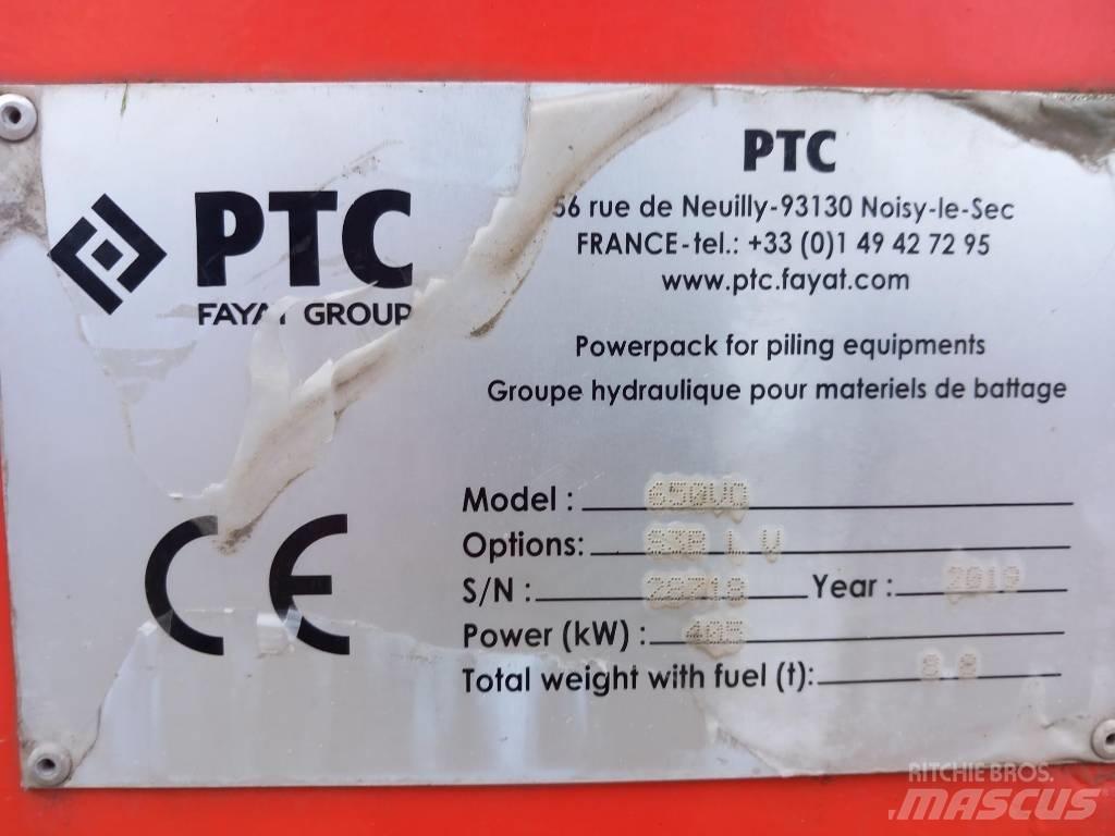  PTC 32HFV Vibrátoros cölöpverő