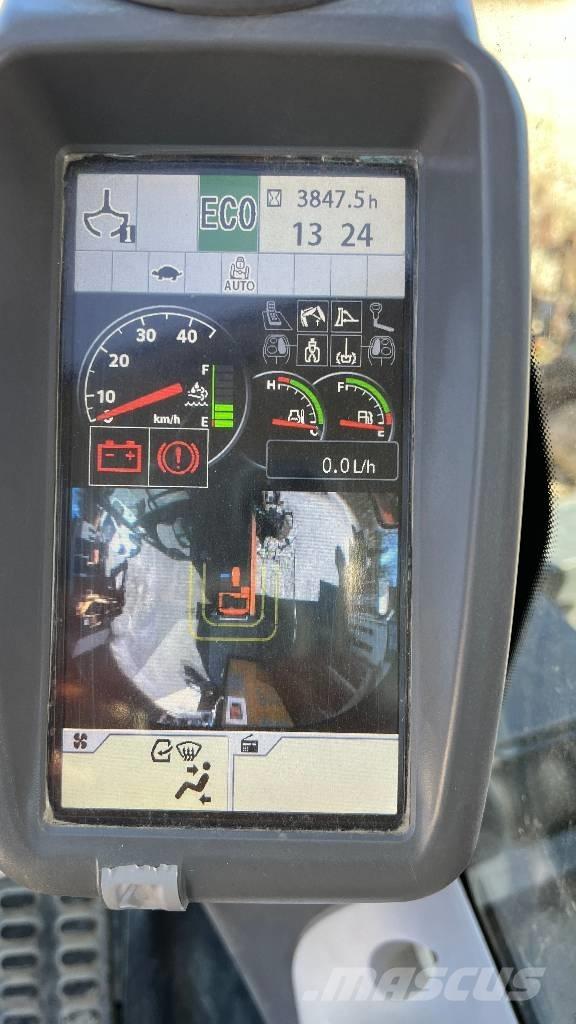 Hitachi ZX 145 W-6 Gumikerekes kotrók