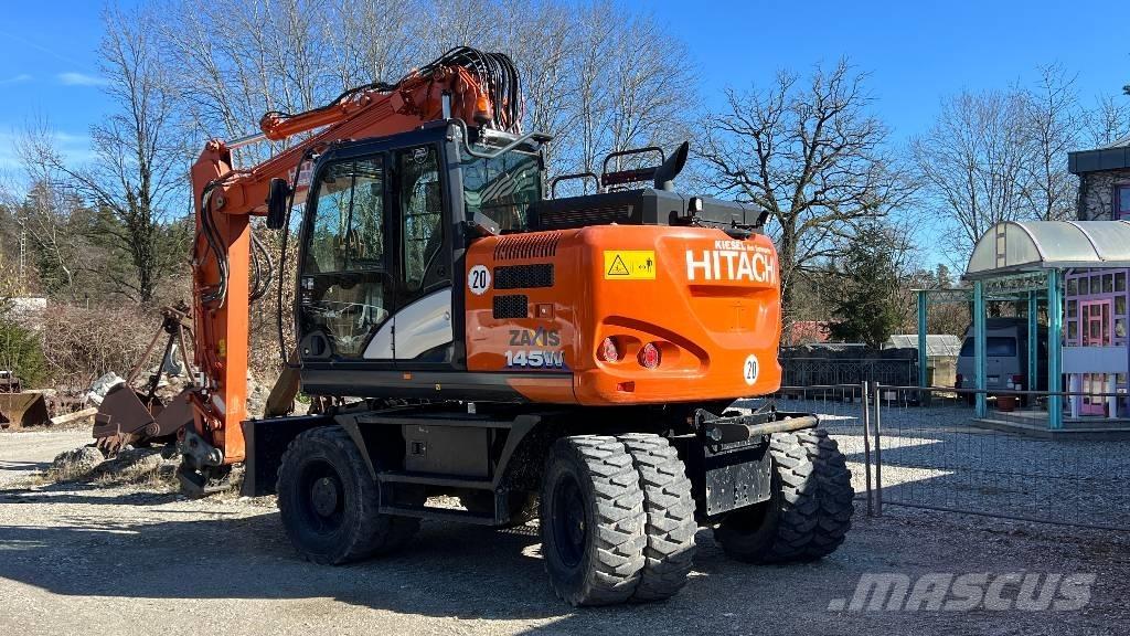 Hitachi ZX 145 W-6 Gumikerekes kotrók