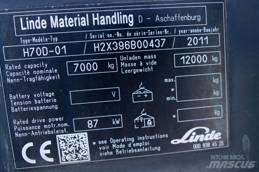 Linde H70D-01 Dízel targoncák