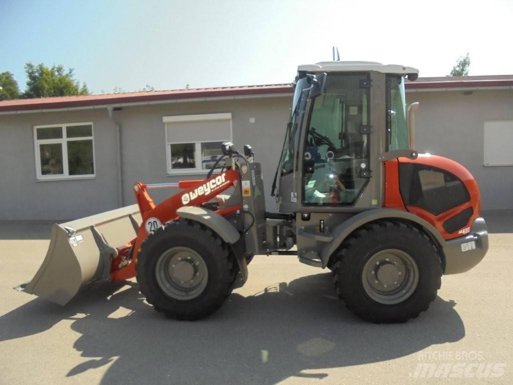Weycor AR 420 Gumikerekes homlokrakodók