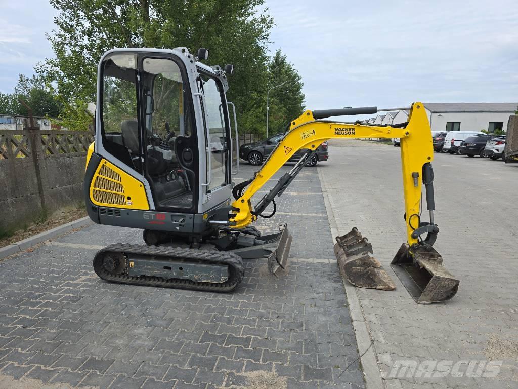 Wacker Neuson ET18 Mini kotrók < 7t