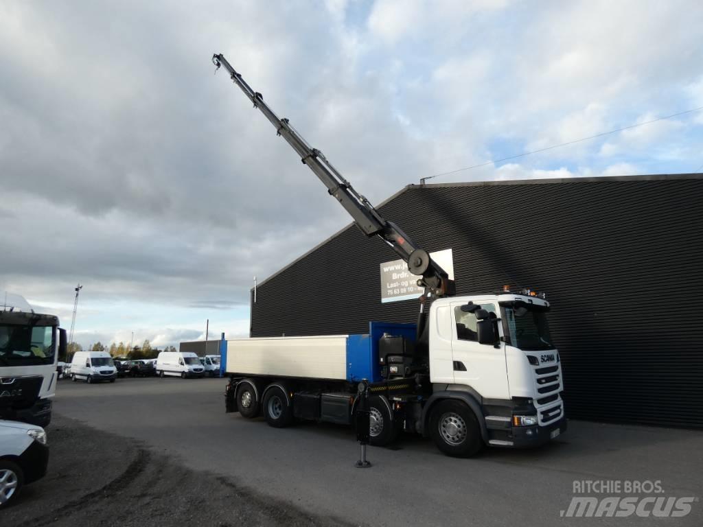 Scania R 580 Billenő teherautók