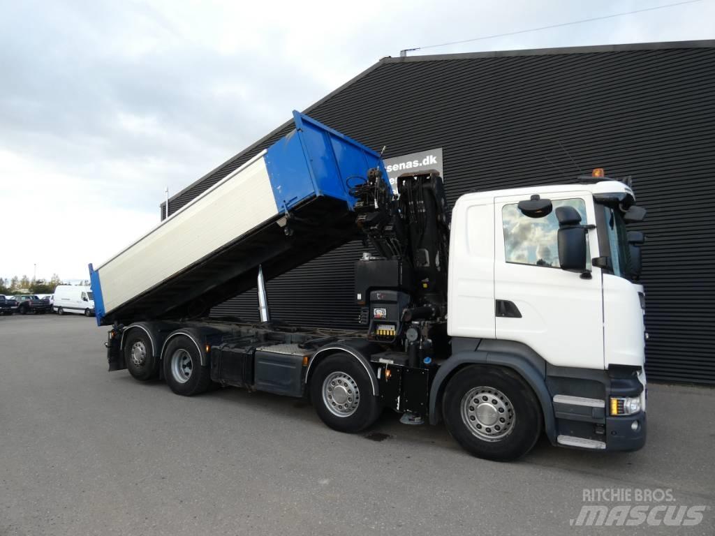 Scania R 580 Billenő teherautók