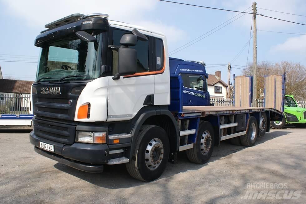 Scania P 360 CB Platós/Csörlős teherautók