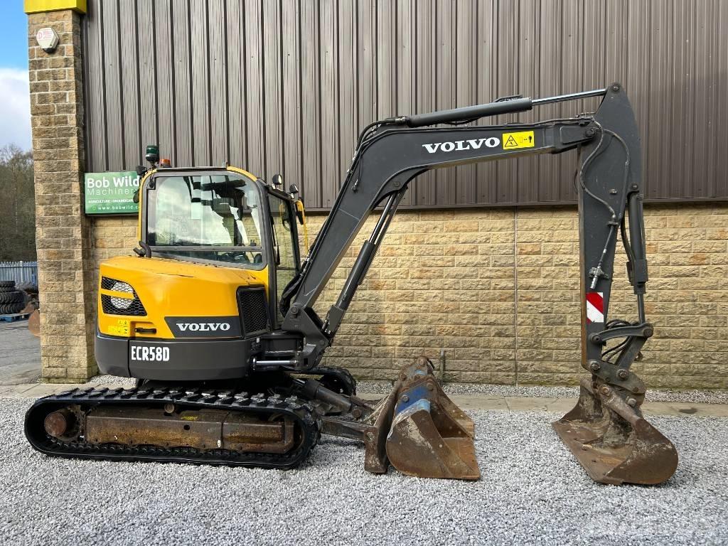 Volvo ECR58D Mini kotrók < 7t