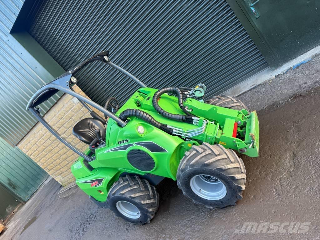 Avant 635 Gumikerekes homlokrakodók