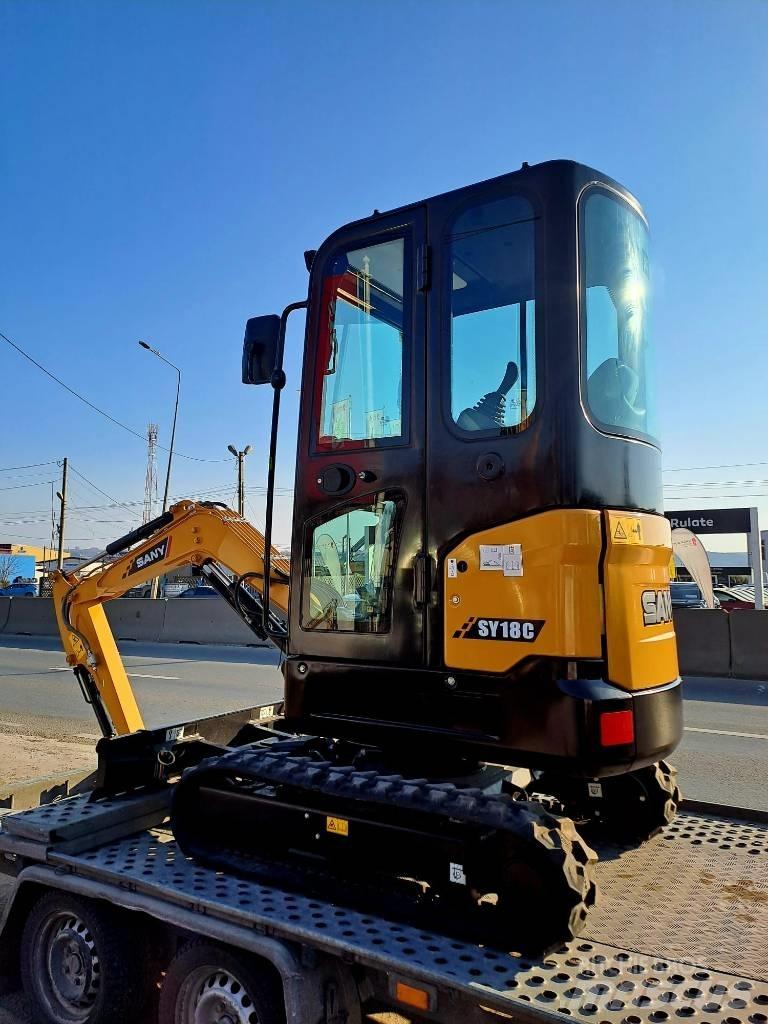 Sany SY 18 C Mini kotrók < 7t