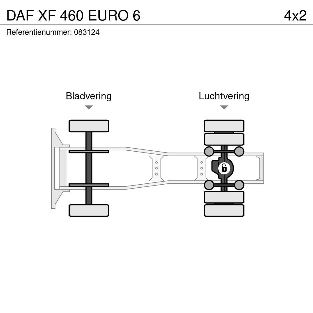 DAF XF 460 EURO 6 Nyergesvontatók