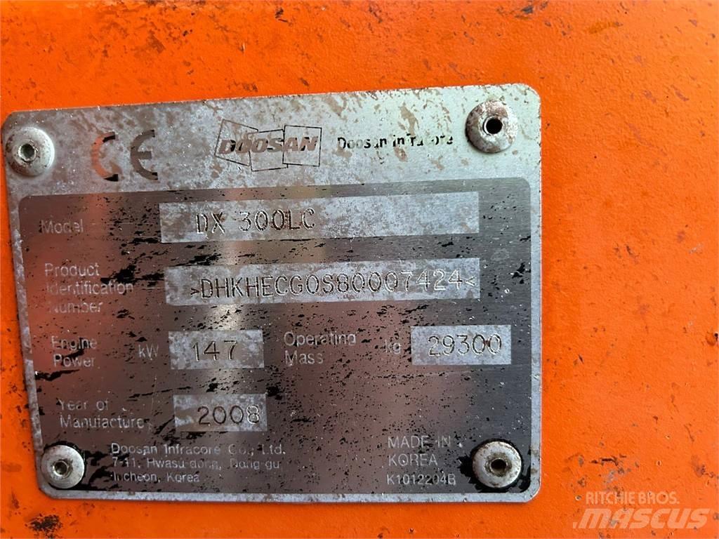 Doosan DX300LC Hosszú gém kotrók