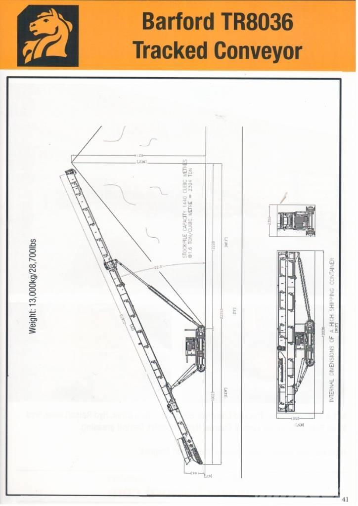 Barford TR8036 Konvejorok
