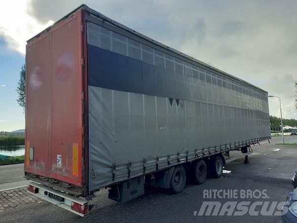 Kässbohrer MZ Elhúzható ponyvás félpótkocsik