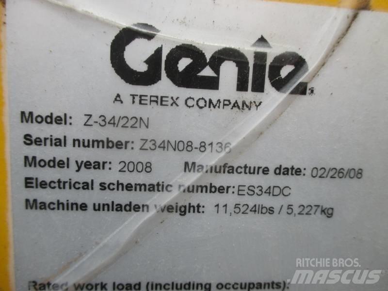 Genie Z 34/22 N Karos emelők