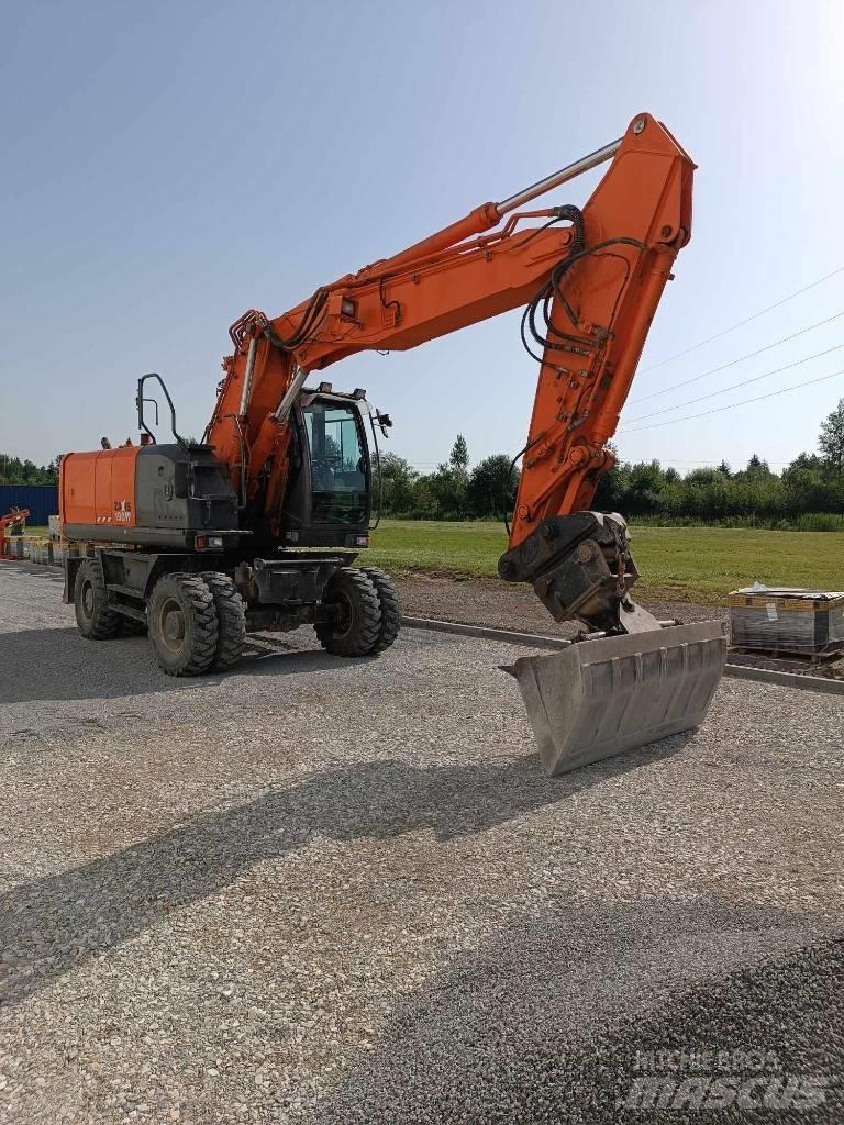 Hitachi ZX 190 W-3 Gumikerekes kotrók