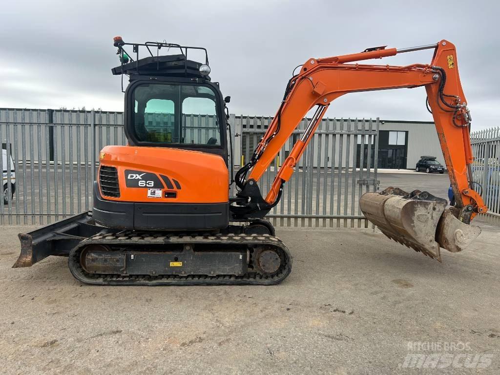 Doosan DX 63-3 Lánctalpas kotrók