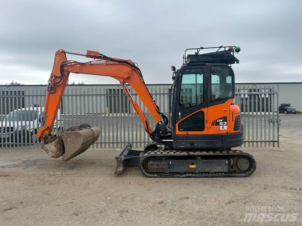 Doosan DX 63-3 Lánctalpas kotrók