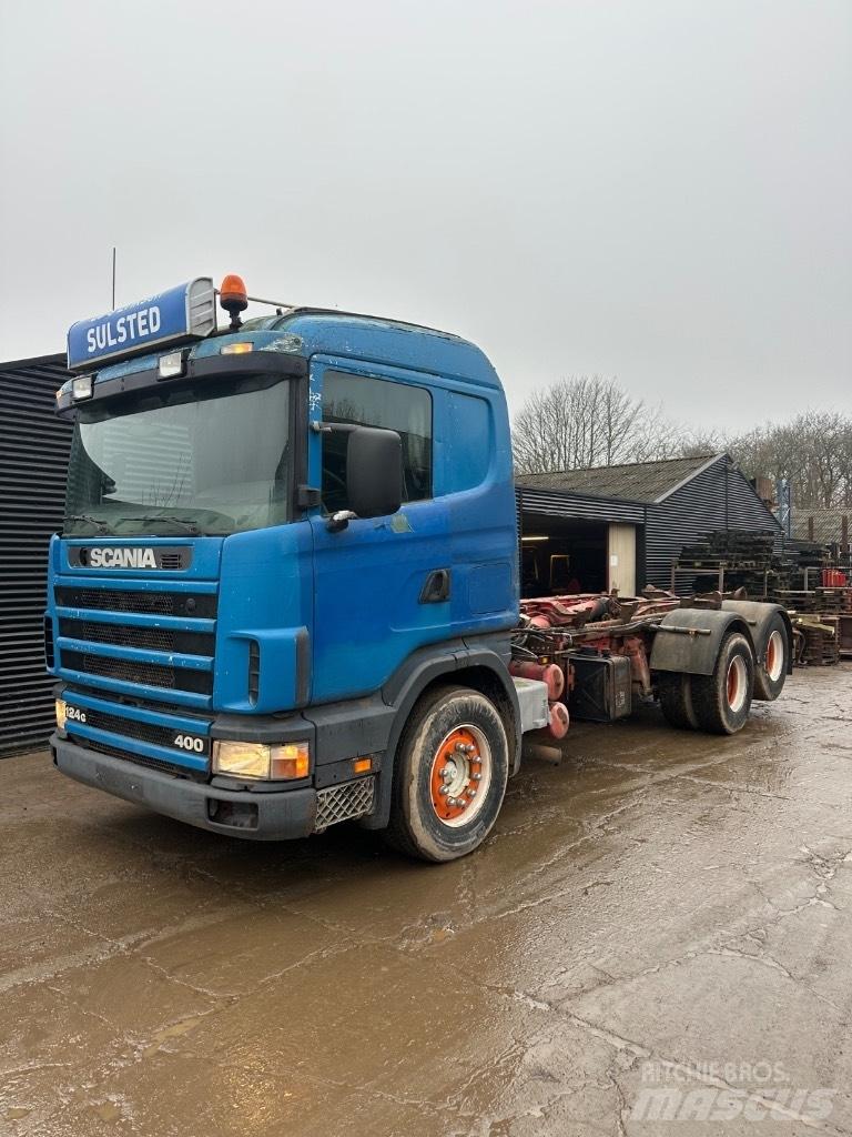 Scania 124 Horgos rakodó teherautók