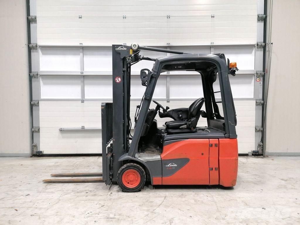 Linde E16-02 Elektromos targoncák