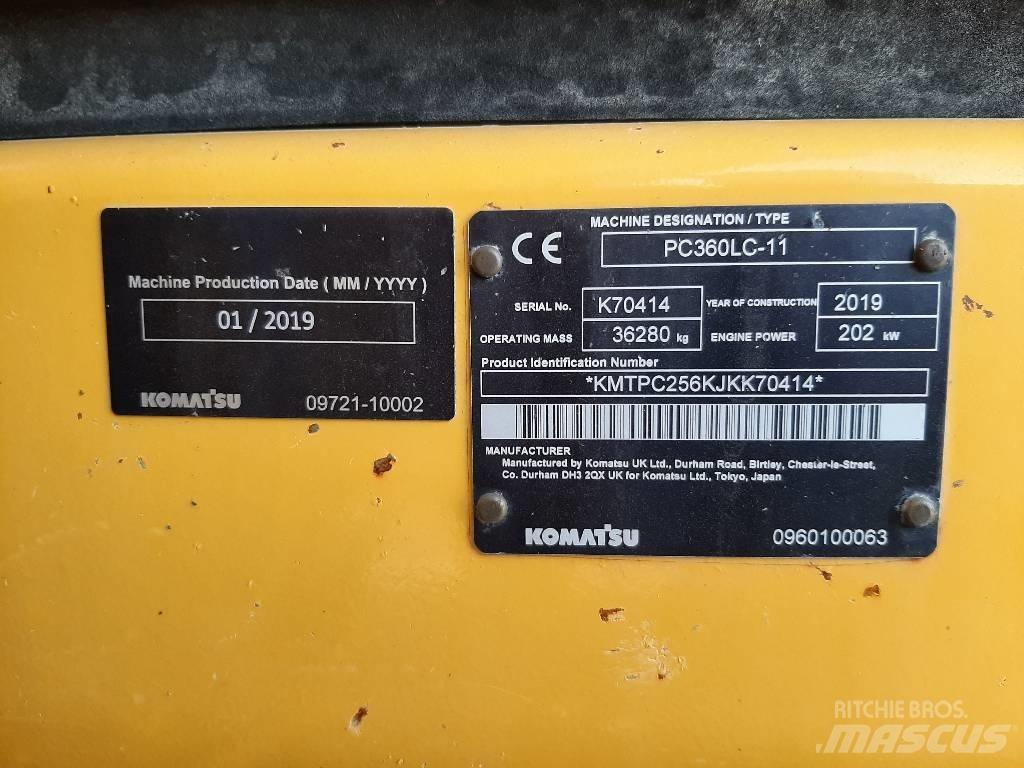 Komatsu PC 360 LC-11 Lánctalpas kotrók