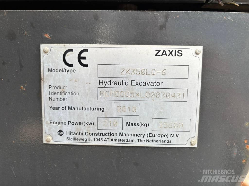 Hitachi ZX 350 LC-6 Lánctalpas kotrók