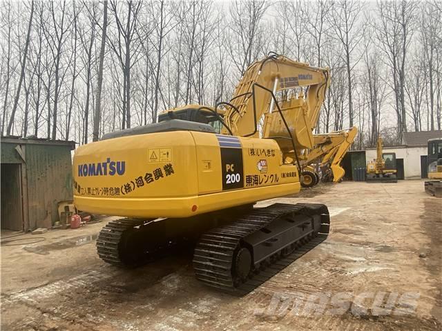 Komatsu pc200-7 Lánctalpas kotrók