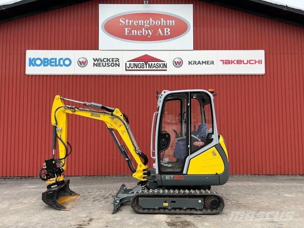 Wacker Neuson ET 20 Mini kotrók < 7t