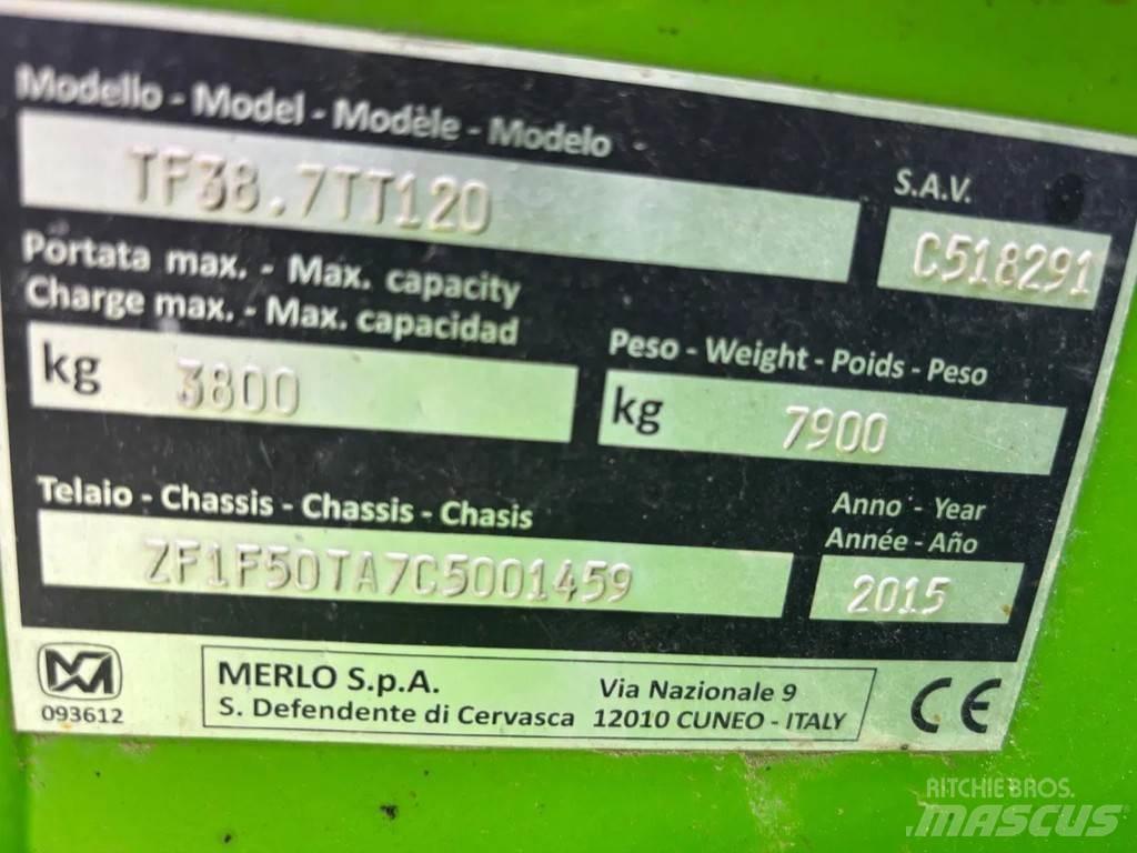 Merlo T38.7 TT120 Teleszkópos mezőgazdasági rakodók