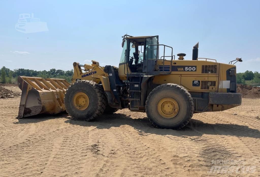 Komatsu WA 500-6 Gumikerekes homlokrakodók