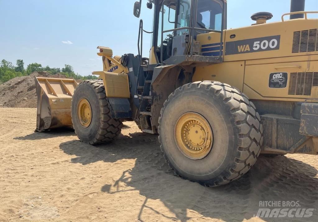 Komatsu WA 500-6 Gumikerekes homlokrakodók